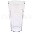 CAMNT16152 Compatible Cambro Tumbler, Fluted16.4 Oz C Lear