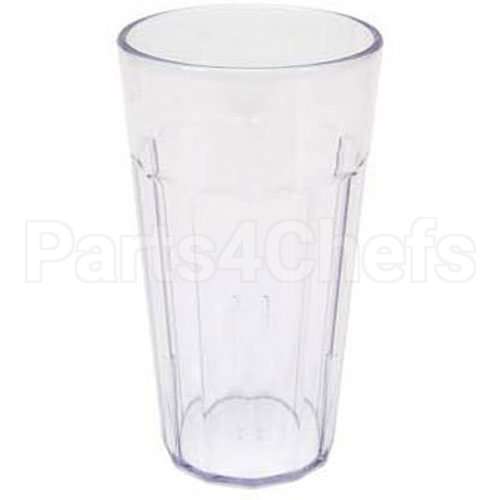 CAMNT16152 Compatible Cambro Tumbler, Fluted16.4 Oz C Lear