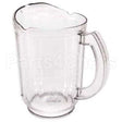 CAMPL60CW135 Compatible Cambro Pitcher 60 Oz Plst-135 Hammered/Clear