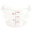 CAMRFSCW12135 Compatible Cambro Cntainer Clr Rd 12Qt-135