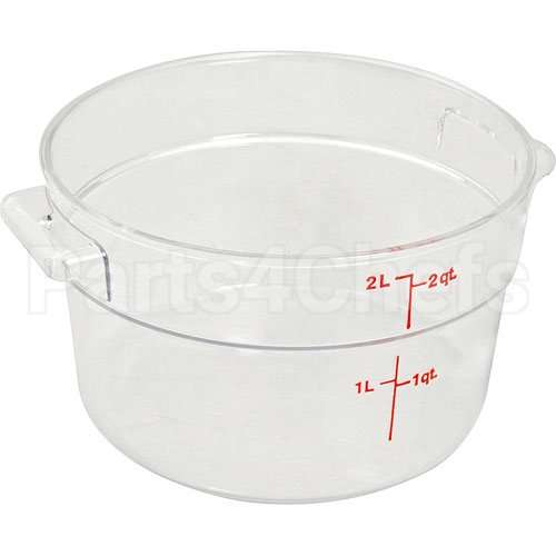 CAMRFSCW2135 Compatible Cambro Container Clear Rd 2Qt