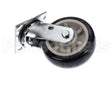CAS-62PU-S Lockwood Caster Plate 6X2 Poly Swv