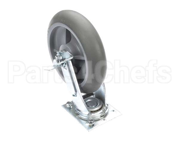 CAS-82HT-S-B Lockwood 8" Fd Srv Plt Cast - Swivel/Br