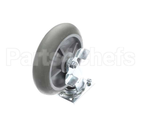 CAS-82HT-S-B Lockwood 8" Fd Srv Plt Cast - Swivel/Br