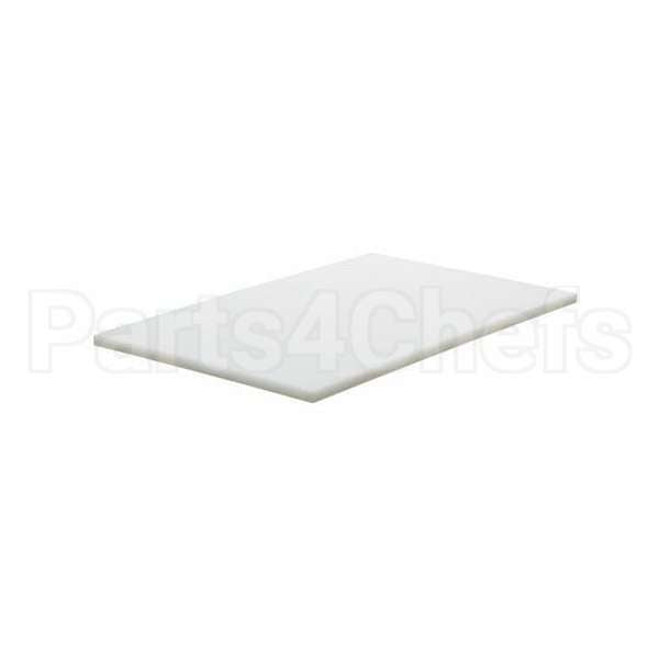 CB1220148 Compatible Cambro Cuttingboard, 21" X 13-1/8" X 1/2", Whi