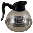 CDP-BK Compatible Adcraft Decanter-Coffee Black 64 Plastic W/Stainless Bott