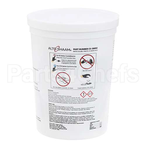 CE28892 Compatible Alto Shaam Cleaner, 90 Tablets/Bucke T