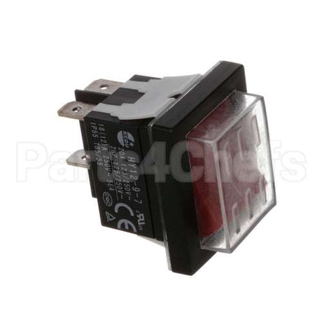 CFD1RR-25 Spartan Refrigeration Power Switch Red