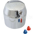 CGFT665-PSHJKCP Compatible Chicago Faucet Handle, Push Button