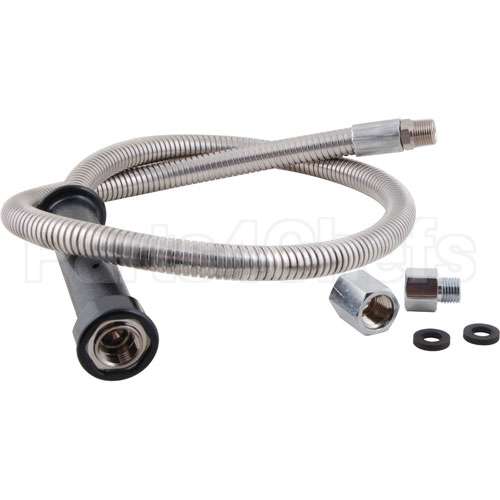 CGFT83-44ABNF Compatible Chicago Faucet Hose, Pre-Rinse, W/Hndl, 44"Chi