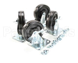 CK1 Traulsen Kit Four 6 In Casters With Lock