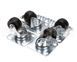 CK11 Traulsen Caster Kit - Four 3.625In Plat
