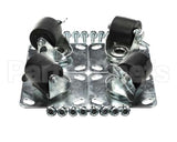 CK14 Traulsen Caster Kit - Four 2.750In Plat
