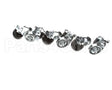 CK25 Traulsen Kit Six 3-5/8 In Stem Casters