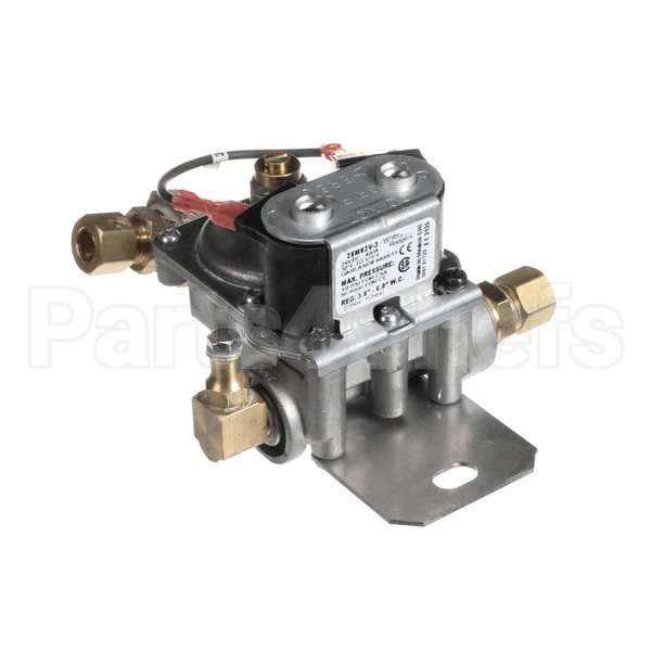 CK4600010B Compatible Garland Gas Valve Assy Back Kit, 1/2Psi, W/ Brass Ftngs