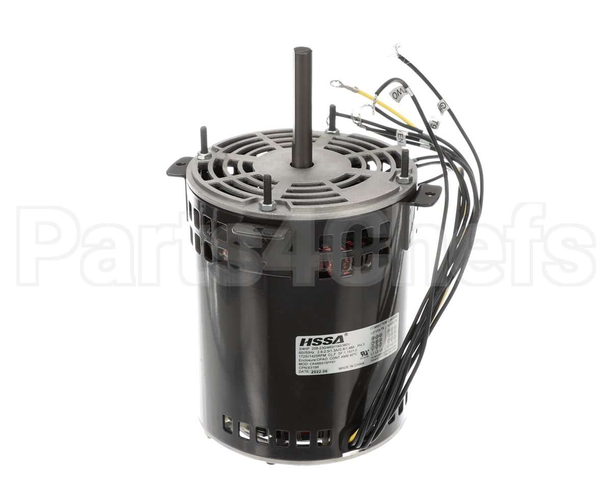 CK48BS15FF01-60 Captive-Aire Motor, .75Hp, 208/230-460V