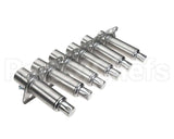 CLS-6 Glastender Leg, 6", Cooler, Set Of Six