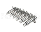 CLS-6 Glastender Leg, 6", Cooler, Set Of Six