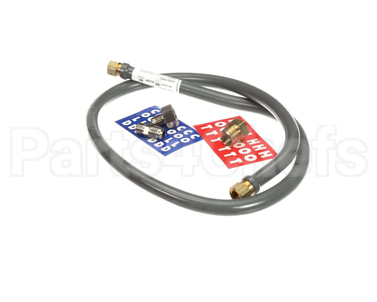 CMB37BP60 Dormont Combi-Oven Connector, 3/8 Dia., 60 L, 3/
