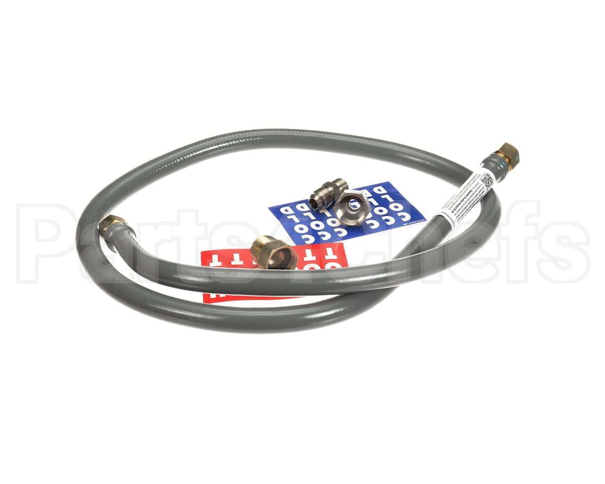 CMB37BP60 Dormont Combi-Oven Connector, 3/8 Dia., 60 L, 3/