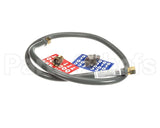 CMB37BP60 Dormont Combi-Oven Connector, 3/8 Dia., 60 L, 3/