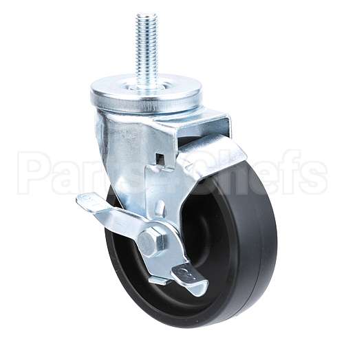 CNT50205 Compatible Continental Caster, Stem 4" W/ Brake