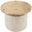 CO2450-PV3 Compatible Zurn Body, Clean-Out, Adj, Pvc, 3"