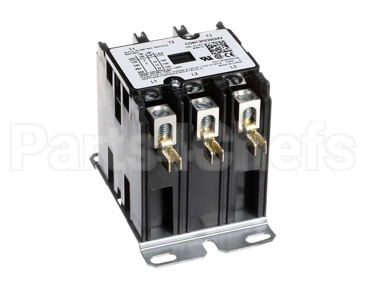 CONT3P030024VS Goodman Contactor 24V 30Amp 3Pole