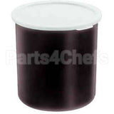 CP27110 Compatible Cambro Crock W/Lid 2.7Qt -110 Black