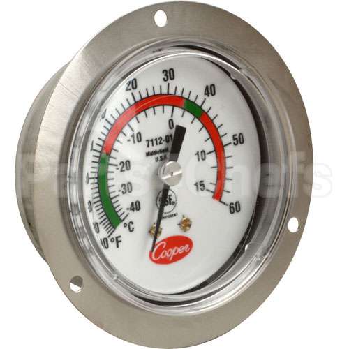 CP7112-01-3 Compatible Atkins Thermometer(Panel, -40 To 60F)
