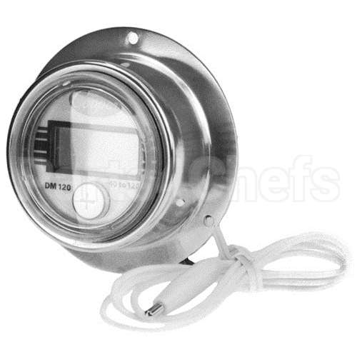CPDM120S-0-3 Compatible Atkins Thermometer, Ref (-40/120F, Back Mount)