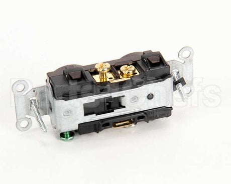 CR20 Hubbell Lighting Duplex Receptacle Brown