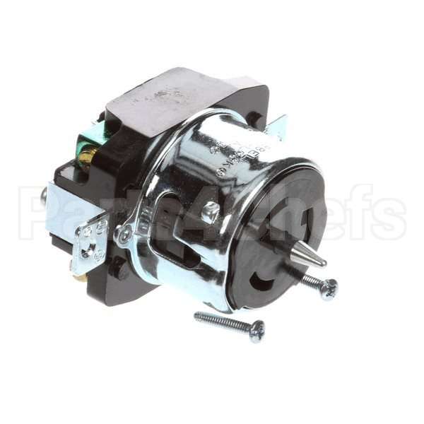 CS8369 Compatible Hubbell Receptacle, 50A, 3P Twist Lock