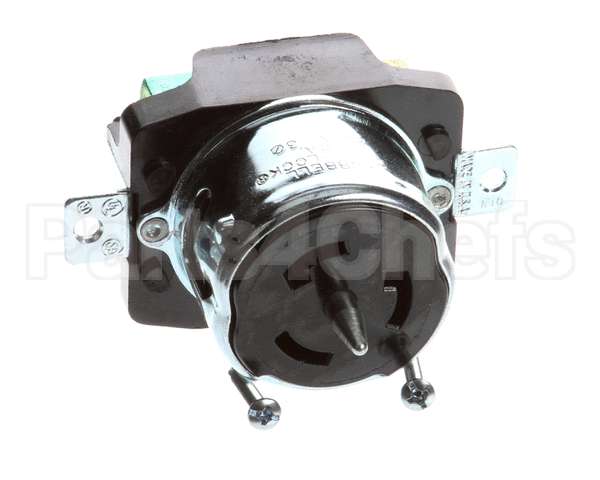 CS8369 Hubbell Lighting Receptacle, 50A, 3P Twist Lock