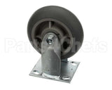 CSTR62-R-PRR Food Warming Caster 6 Rigid Multiterrain
