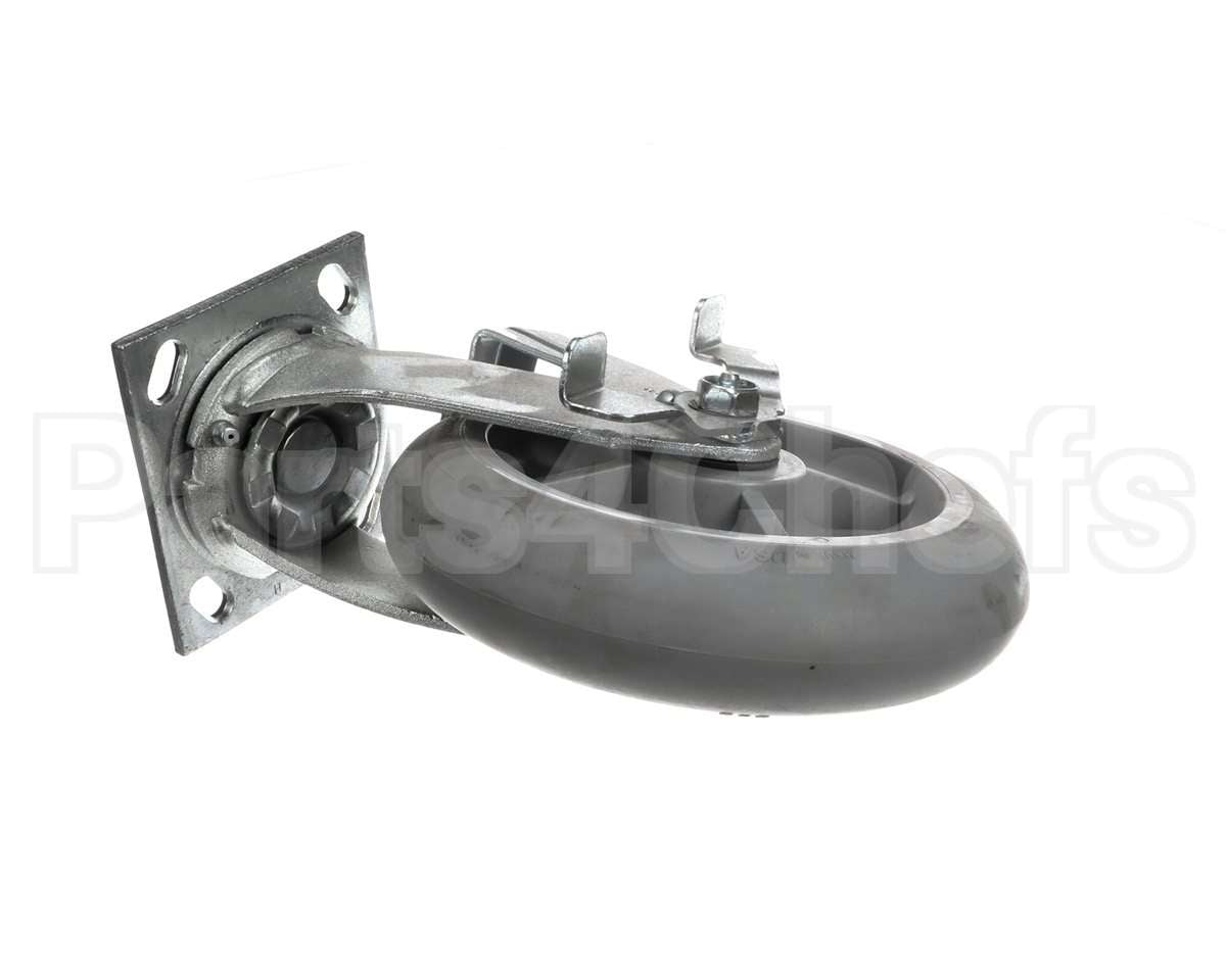 CSTR8SB-5 Food Warming Caster 8 Swivel Brake Multi-Terr