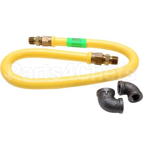 CT165036 Compatible Midwest Appliance Parts Countertop Gas Connector  1/2 D