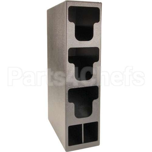 CTL-3VS Compatible Vollrath Organizer, 3 Lid, W/ Straw Hldr
