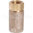 CVV1-2 Compatible TS Brass Checkvalve, 1/2 Npt Female, Horizontal