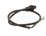 D-131-14 Continental Refrigeration Cord & Plug Male (Hinged Glass Door) (Pl