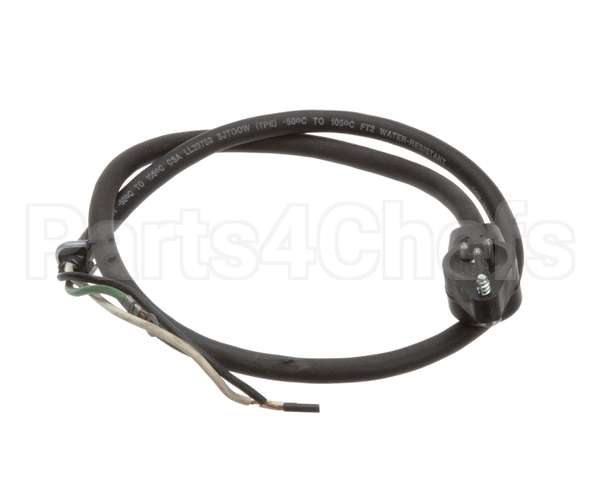 D-131-14 Continental Refrigeration Cord & Plug Male (Hinged Glass Door) (Pl
