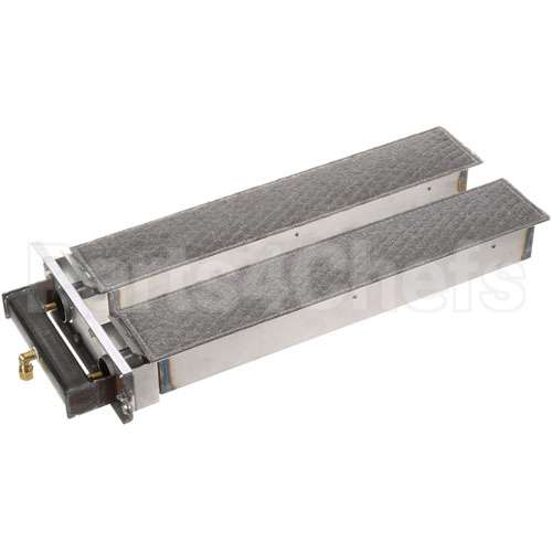 D002-PL4836-7 Compatible Wood Stone Dual Nat Gas Burner Assy Wood Stone