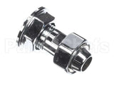 D025AL Grindmaster Cecilware Shank, Short W/ Hex Nut-Tt-Sdw