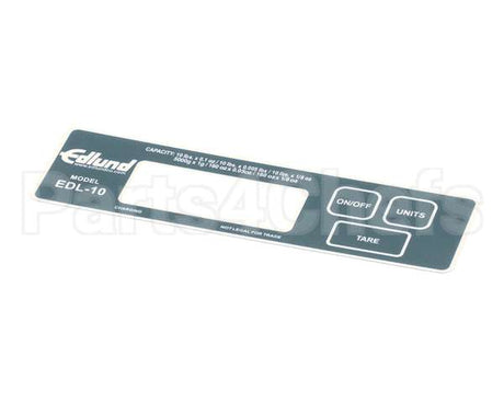 D042 Edlund Decal, Edl-10