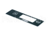 D074B Edlund Decal, Ds-10 Switch Pad Bonso