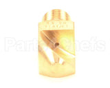 D2836 Insinger Brass Nozzle-Flat Jet