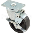 DEL3234180 Compatible Delfield Caster, 4, Plate, Swvl, Brk