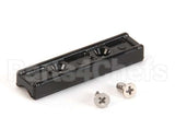 DG0012 Bki Door Guide, #1124 Black Rect