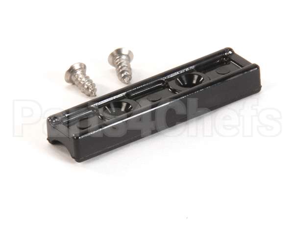 DG0012 Bki Door Guide, #1124 Black Rect