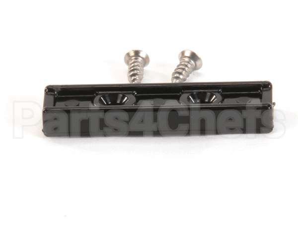 DG0012 Bki Door Guide, #1124 Black Rect